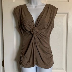 Envision Studio Taupe Brown Top small